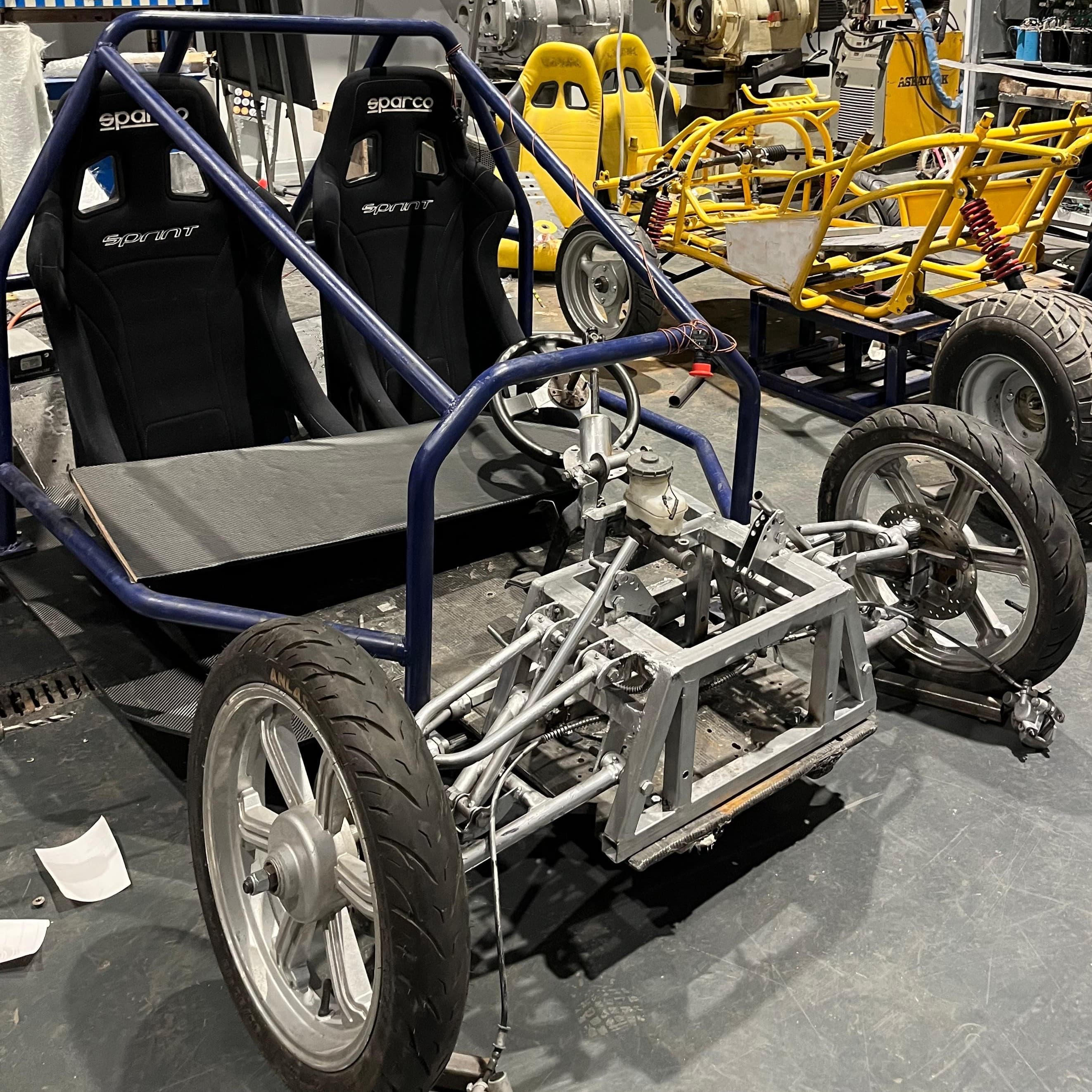TEKNOFEST electric race vehicle